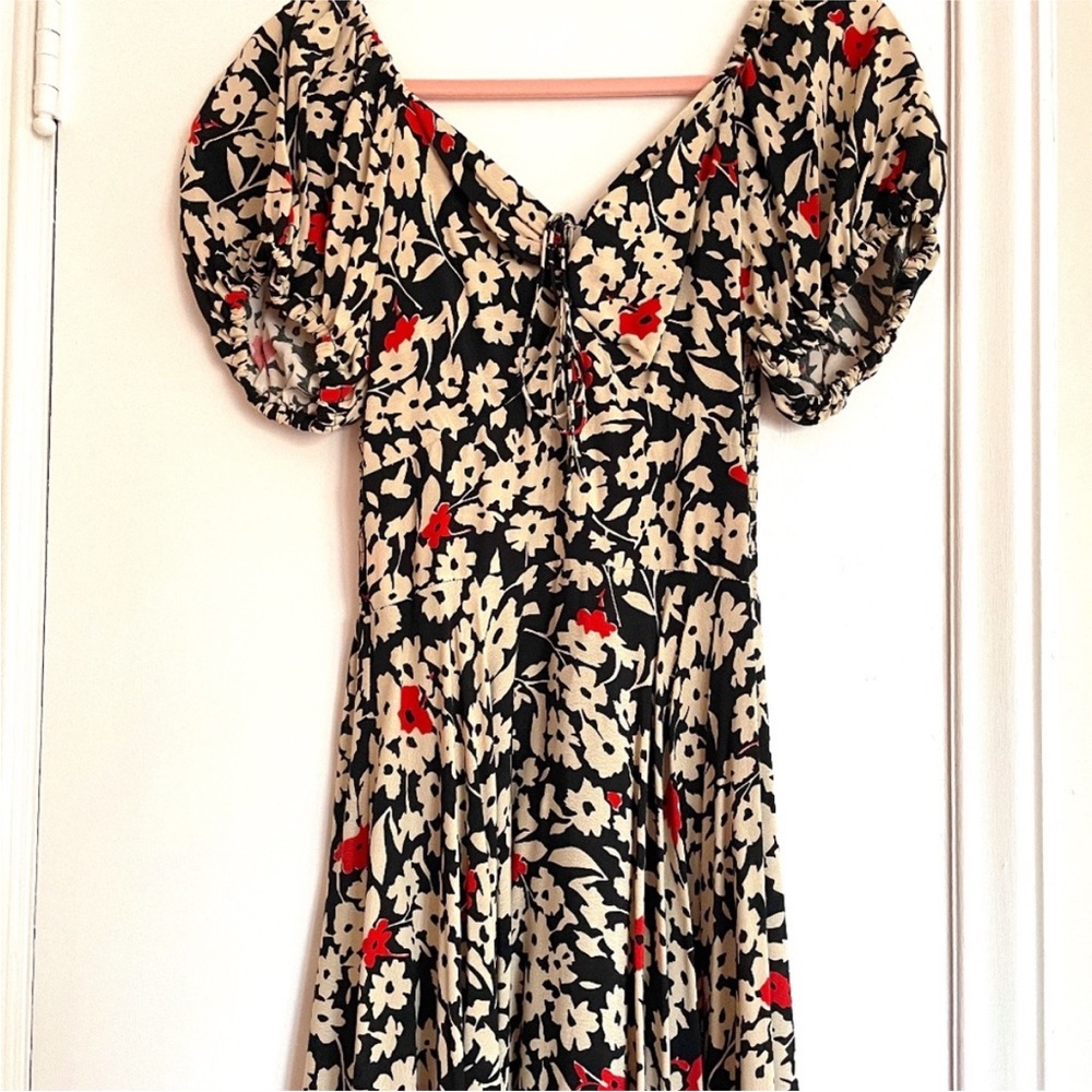 Trashy Diva Puff Sleeve L'Amour Dress - 1934 Floral